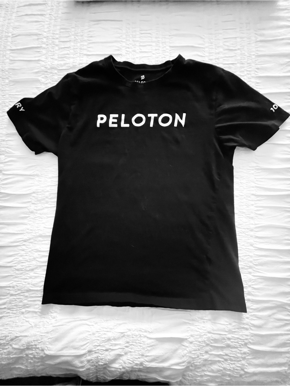 Peloton Black Logo Tee